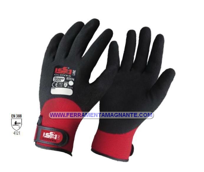 Guanti nylon nitrile GREASY