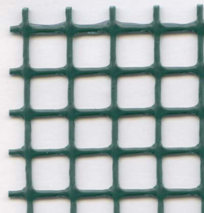 Rete plastica balcone quadra tenax hdpe verde mm 20x20 h.cm 100 ml