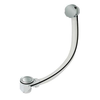 Piletta scarico automatico bidet ottone cromato 1m - Ferramenta Magnante