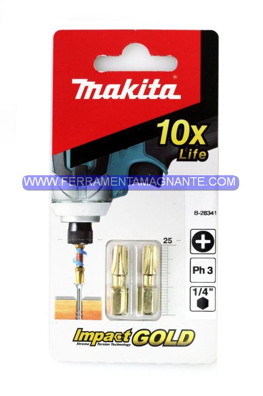 Inserto Torsion Gold B-28341 PH3 MAKITA